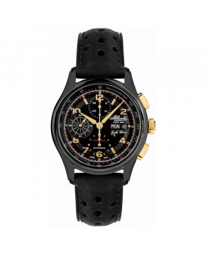 Szwajcarski elegancki zegarek męski Atlantic Worldmaster Krzysztof  Hołowczyc Limited Edition 177 55853.46.95LE