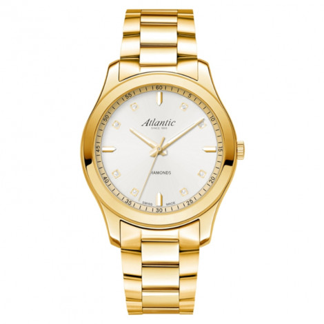 Szwajcarski elegancki zegarek damski Atlantic Seapair Lady Diamonds 20335.45.07