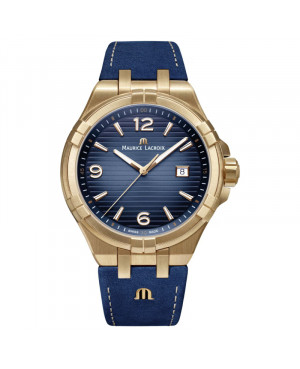 Szwajcarski elegancki zegarek męski MAURICE LACROIX Aikon Bronze Limited Edition AI1028-BRZ01-420-1