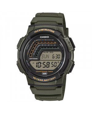 Japoński sportowy zegarek męski Casio WS-1800-3AVEF