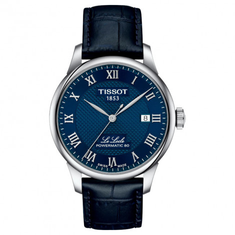 Szwajcarski klasyczny zegarek męski TISSOT Le Locle Powermatic 80 T006.407.16.043.00