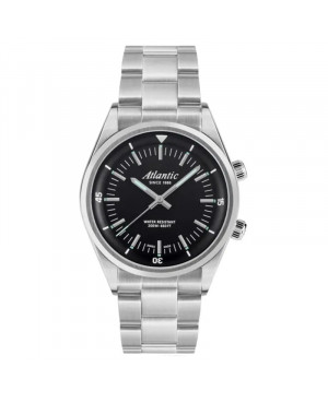Szwajcarski klasyczny zegarek męski Atlantic Seacloud Diver 73375.41.61