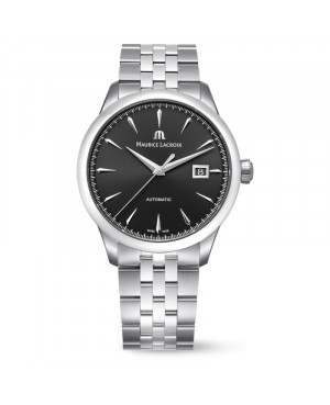 Szwajcarski elegancki zegarek męski Maurice Lacroix 1975 756008-SS002-330-1