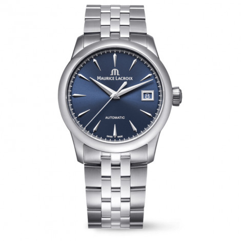 Szwajcarski elegancki zegarek męski Maurice Lacroix 1975 756007-SS002-430-1