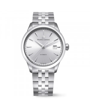 Szwajcarski elegancki zegarek męski Maurice Lacroix 1975 756008-SS002-130-1