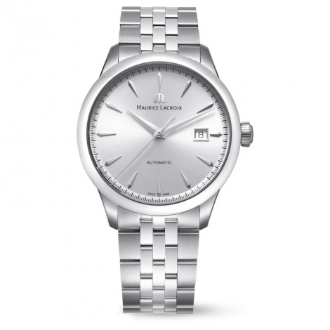 Szwajcarski elegancki zegarek męski Maurice Lacroix 1975 756008-SS002-130-1