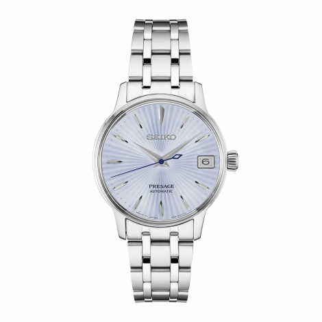 Japoński, klasyczny zegarek damski SEIKO Presage Coctail Time SRP841J1