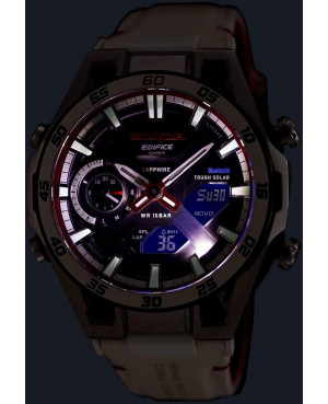 Japoński elegancki zegarek męski Casio x Honda Formula 1 60th Anniversary Limited Edition ECB-2300HR-1AER