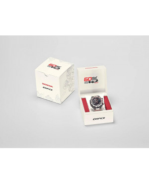 Japoński elegancki zegarek męski Casio x Honda Formula 1 60th Anniversary Limited Edition ECB-2300HR-1AER
