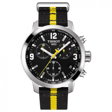 Szwajcarski, sportowy zegarek TISSOT PRC 200 Chronograph Tour de France Special Edition T055.417.17.057.01 (T0554171705701)