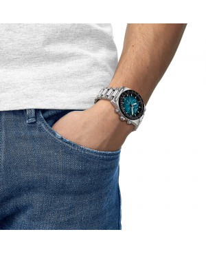 Szwajcarski sportowy zegarek męski Tissot PR516 Chronograph T149.417.11.041.01