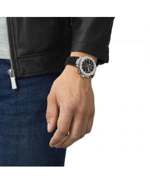 Szwajcarski sportowy zegarek męski TISSOT T-Race Quartz Chronograph T141.817.17.051.00