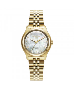 Szwajcarski elegancki zegarek damski Roamer Cassandra Diamond 626847 48 89 20