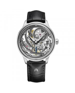 Szwajcarski elegancki zegarek męski Maurice Lacroix 1975 Automatic Manufacture Skeleton 758108-SS001-090-2