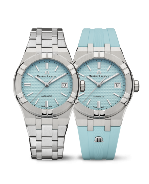 Szwajcarski elegancki zegarek unisex MAURICE LACROIX Aikon Automatic Limited Summer Edition AI6007-SS00F-431-C