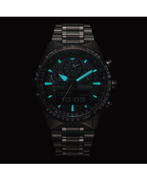 Sportowy męski zegarek CITIZEN Promaster Sky Chronograph JV2006-55H