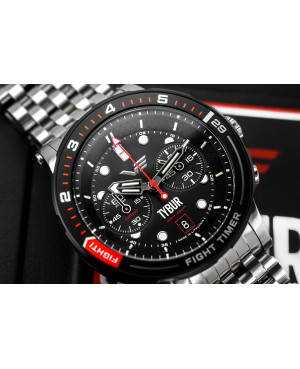 Sportowy zegarek męski Vostok Europe Batiscafos Chrono Marcin Tybura Tybur Limited Edition 2026 6S21/511ES14B