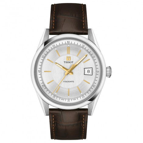 Szwajcarski klasyczny zegarek męski Tissot Visodate T157.407.16.031.00