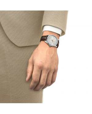 Szwajcarski klasyczny zegarek męski Tissot Visodate T157.407.16.031.00