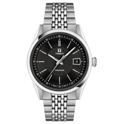 Szwajcarski klasyczny zegarek męski Tissot Visodate T157.407.11.051.00