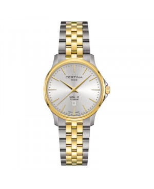 Szwajcarski klasyczny zegarek damski Certina DS-8 Lady C045.010.55.031.00
