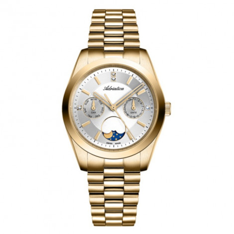 Szwajcarski elegancki zegarek damski Adriatica A3802.1113QF