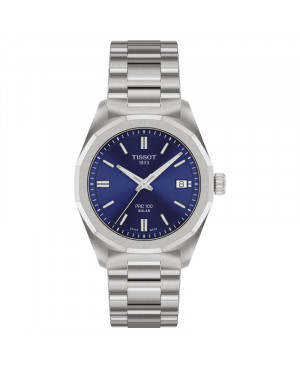 Szwajcarski elegancki zegarek damski Tissot PRC 100 Solar T151.822.11.041.00