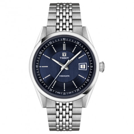Szwajcarski klasyczny zegarek męski Tissot Visodate T157.407.11.041.00