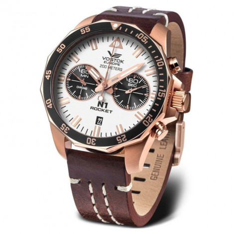 Sportowy zegarek męski Vostok Europe Rocket N-1 Chrono 6S21/225B619