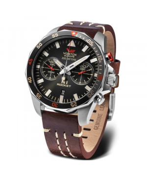 Sportowy zegarek męski Vostok Europe Rocket N-1 Chrono 6S21/225A618