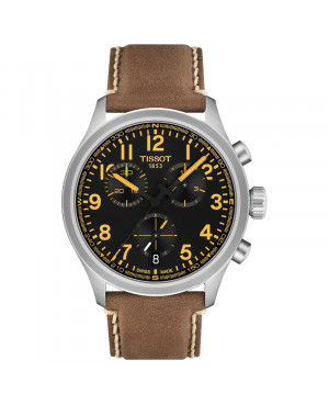 Szwajcarski elegancki zegarek męski Tissot Chrono L T116.417.16.052.01