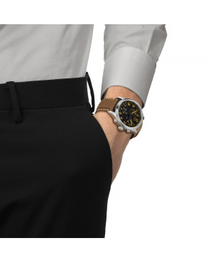 Szwajcarski elegancki zegarek męski Tissot Chrono L T116.417.16.052.01
