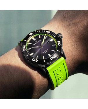 Szwajcarski sportowy zegarek męski Maurice Lacroix Pontos S Solar PT1008-DLB00-330-5