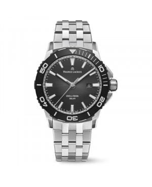 Szwajcarski elegancki zegarek męski Maurice Lacroix Pontos S Solar PT1008-SSL22-330-1