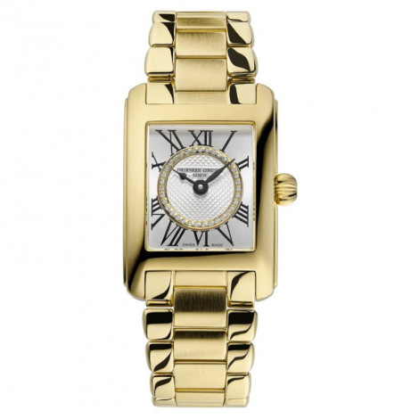 Szwajcarski elegancki zegarek damski Frederique Constant Classics Carrée FC-200MCDC35B (FC200MCDC35B)
