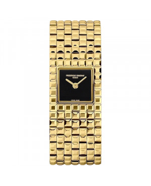 Szwajcarski elegancki zegarek damski Frederique Constant Classics Manchette FC-200ONB1MC5B
