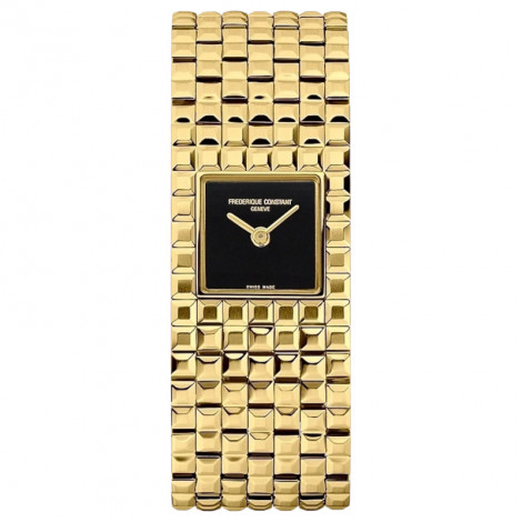 Szwajcarski elegancki zegarek damski Frederique Constant Classics Manchette FC-200ONB1MC5B