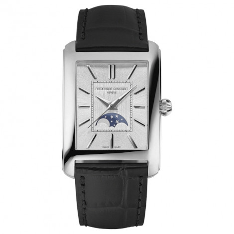 Szwajcarski elegancki zegarek męski Frederique Constant Classics Carrée Moonphase Automatic FC-333S4C6