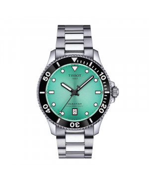 Szwajcarski sportowy zegarek męski Tissot Seastar 1000 40mm T120.410.11.091.00