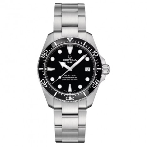 Nurkowy zegarek unisex Certina DS Action Diver 38mm Powermatic 80 C048.807.11.051.00