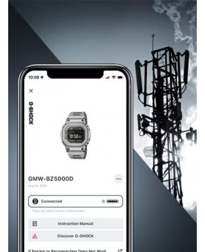 Zegarek męski Casio G-Shock Full Metal 5000 Series GMW-BZ5000GD-9ER