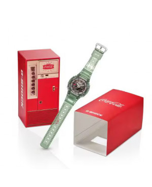 Zegarek męski Casio G-Shock GA-2100 Coca-Cola Collaboration GA-2100CC-3AER