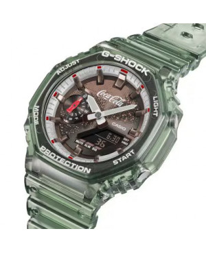 Zegarek męski Casio G-Shock GA-2100 Coca-Cola Collaboration GA-2100CC-3AER
