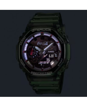 Zegarek męski Casio G-Shock GA-2100 Coca-Cola Collaboration GA-2100CC-3AER