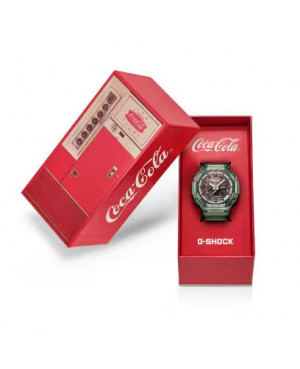 Zegarek męski Casio G-Shock GA-2100 Coca-Cola Collaboration GA-2100CC-3AER