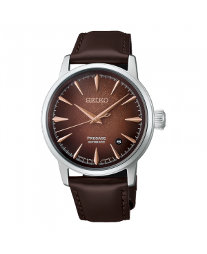 Zegarek męski Seiko Presage Cocktail Time Crushed Ice „Whisky Mist” HCB003J1
