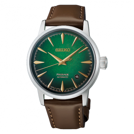 Zegarek męski Seiko Presage Cocktail Time Crushed Ice „Mint Mist” HCB002J1