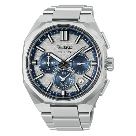 Zegarek męski Seiko Astron GPS Solar Dual-Time Chronograph Seiko 145th Anniversary Limited Edition HAB004J1