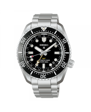 Zegarek męski Seiko Prospex 1968 Heritage Diver’s GMT „Oceanic Black” HBC002J1