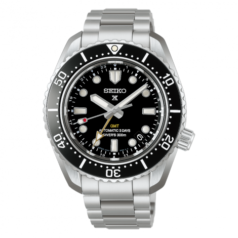 Zegarek męski Seiko Prospex 1968 Heritage Diver’s GMT „Oceanic Black” HBC002J1